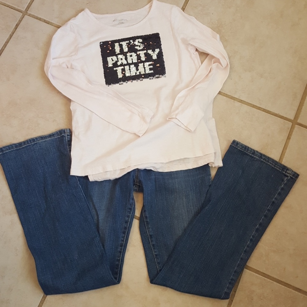 Girls long sleeve tee